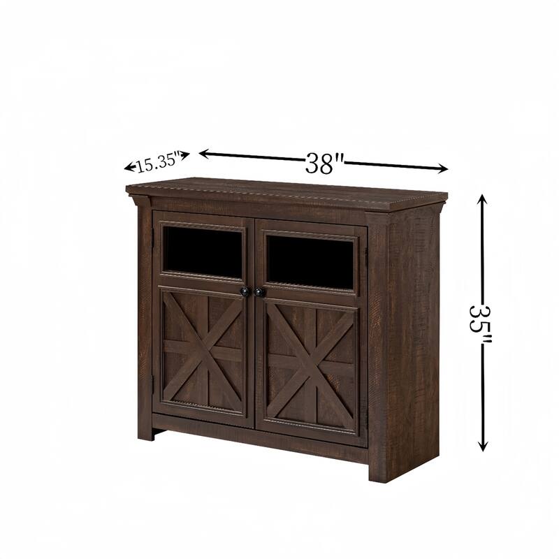 Large Buffet Sideboard Cabinet Bar Wine Cabinet
