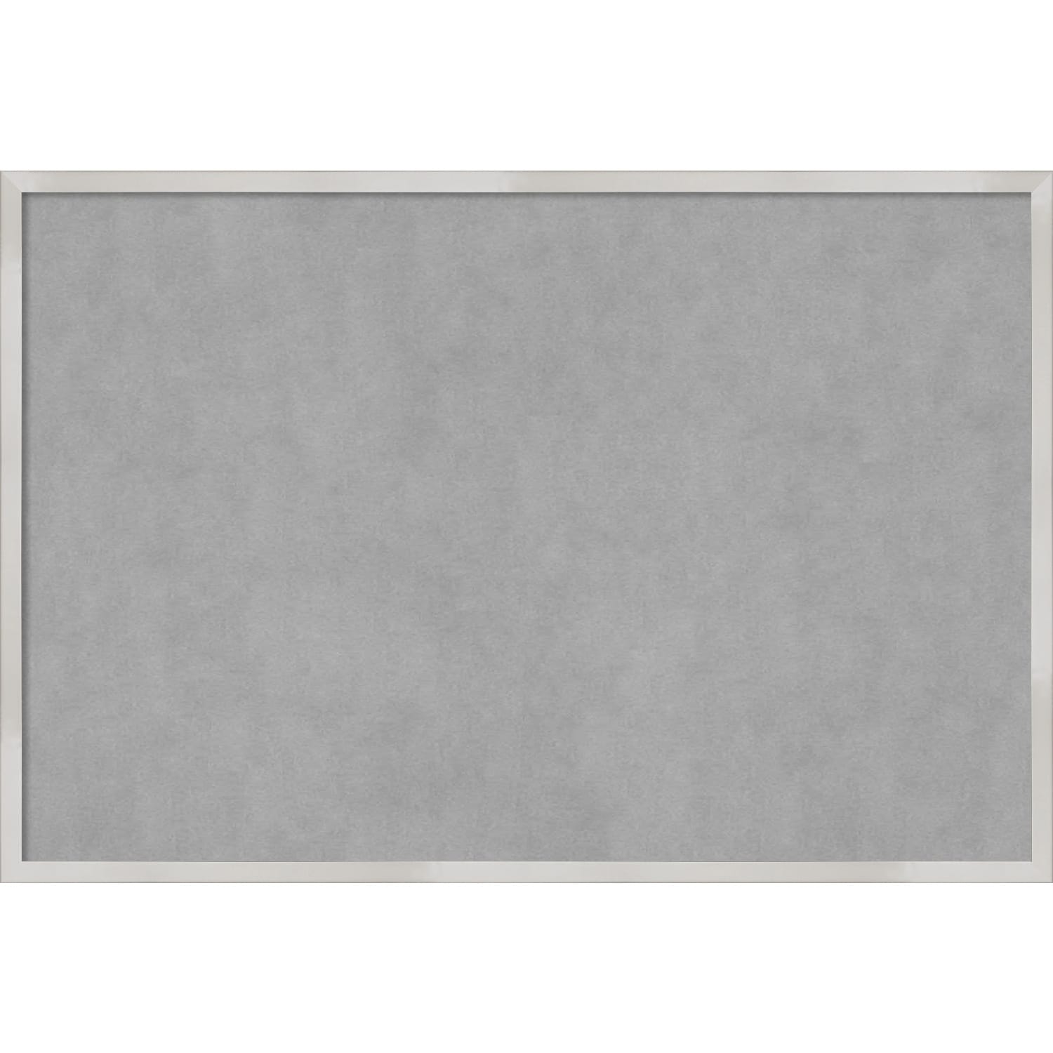 Amanti Art Svelte Silver Framed Magnetic Board