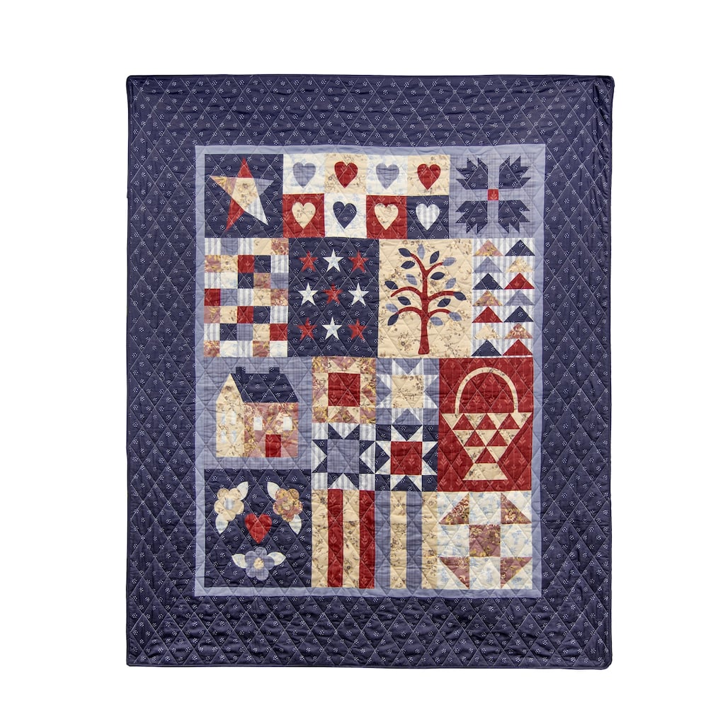 Donna Sharp County Fair Polyester Throw