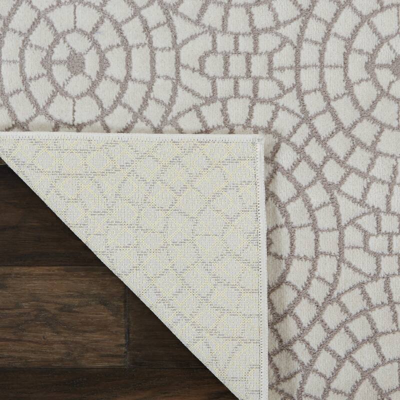 Nourison Urban Chic Modern Geometric Medallions Area Rug