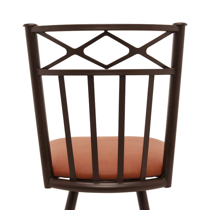 Tempo Furniture Lennix Swivel 26" Counterstool w/ Fully Welded Metal Frame (Commercial Grade) by Furnish Theory (Various Colors)