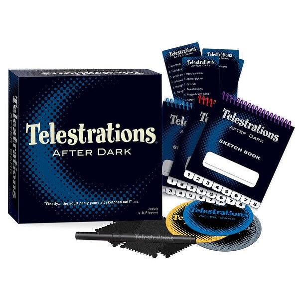 Telestrations After Dark Party Game - multi