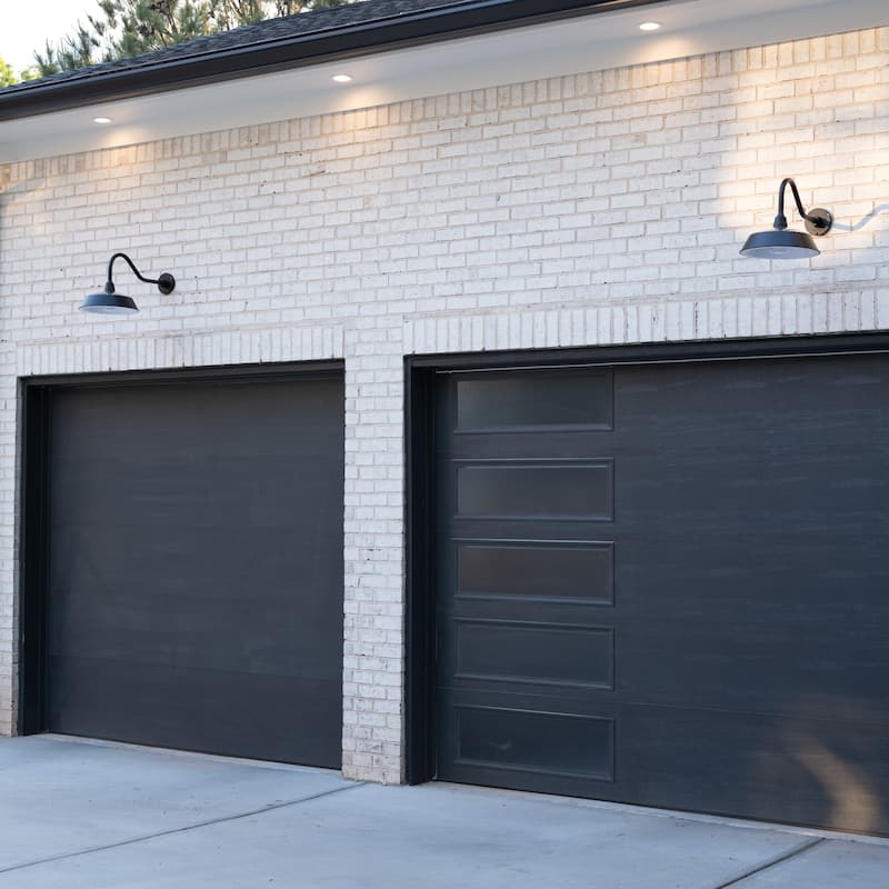 Cottage Modern Black 250 Lumens Solar Wall Sconce Barn Light