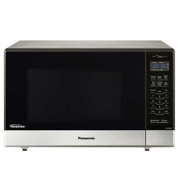Panasonic Nn St696s Countertop Built In Microwave With Inverter Technology 1 2 Cu Ft Stainless Certified Refurbished