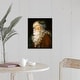 preview thumbnail 7 of 5, "Father Christmas" Black Float Frame Canvas Art 16" x 20"