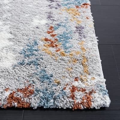 SAFAVIEH Berber Shag Jara Rug - 2'3" x 8' Runner