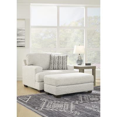 Signature Design by Ashley Brebryan White 2-Piece Upholstery Package - 49" W x 45" D x 39" H