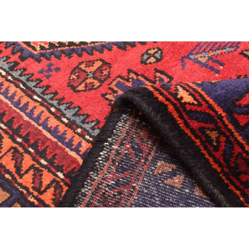 ECARPETGALLERY Hand-knotted Anadol Red Wool Rug - 4'9 x 7'6