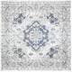 preview thumbnail 118 of 164, SAFAVIEH Monaco Lillie Boho Medallion Distressed Area Rug 6'7" Square - Ivory/Grey