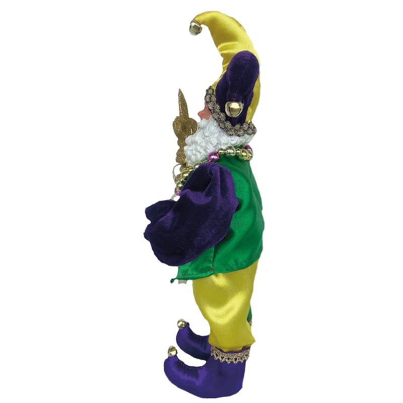 12" Mardi Gras Jester