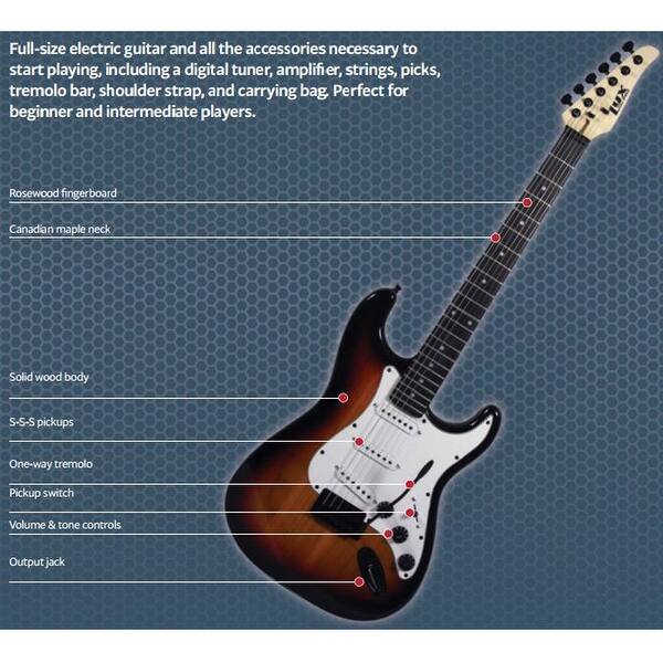 Shop Lyxpro Electric Guitar With 20w Amp Package And Accessories