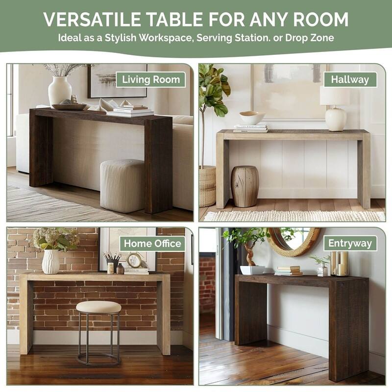 Console Table for Hallway, Entrance, No need Assembly