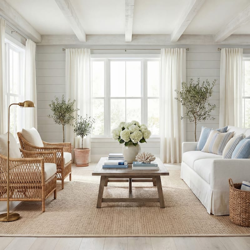 SAFAVIEH Natural Fiber Zymryd Basketweave Seagrass Rug
