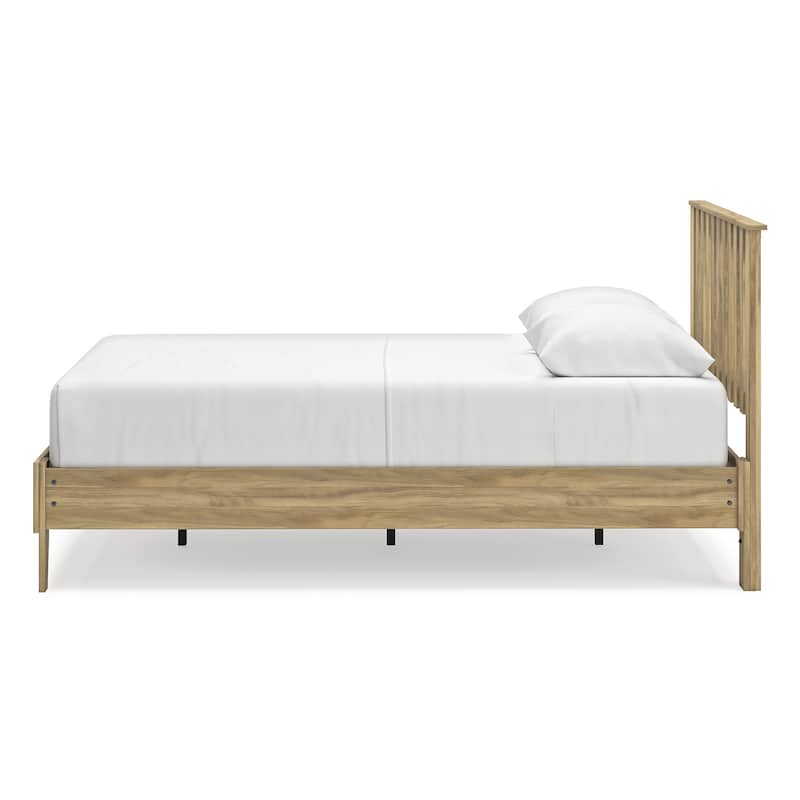 Signature Design by Ashley Bermacy Brown Platform Panel Bed