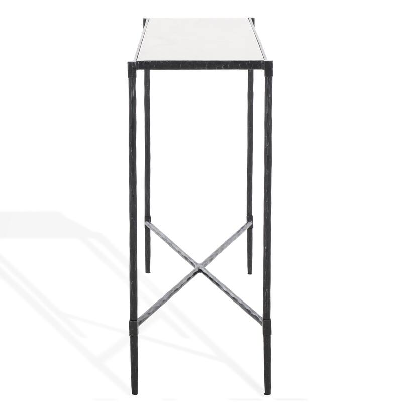 SAFAVIEH Couture Isabellina Metal & Marble Console Table - 42"W x 13"D x 30"H