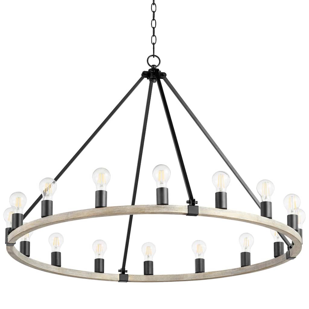 Quorum International 64-16-41 Paxton 16 Light 42" Wide Ring Chandelier