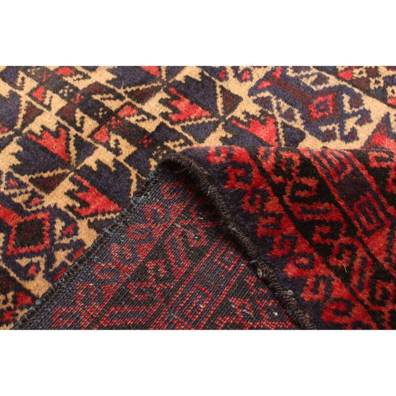 ECARPETGALLERY Hand-knotted Teimani Beige Wool Rug - 2'9 x 4'7