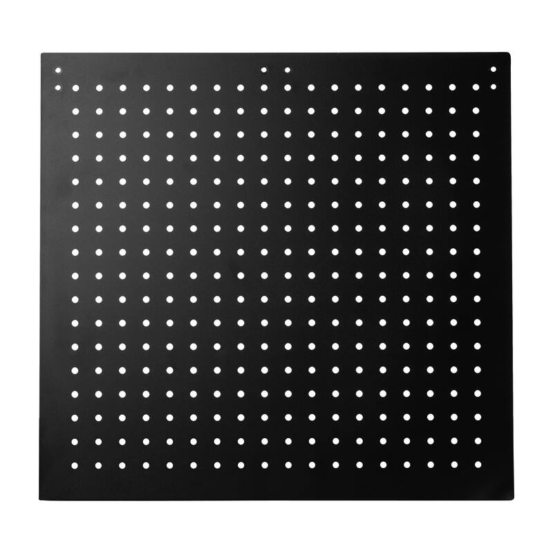 NPS Set of 2 Peg Boards and 50 Hooks for 24" Wide HDT3/7/8/9 and SLT3/7/8/9 Tables - Black