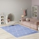 preview thumbnail 6 of 7, Nourison Imagination Indoor only Blue Ribbon Graphic Area Rug