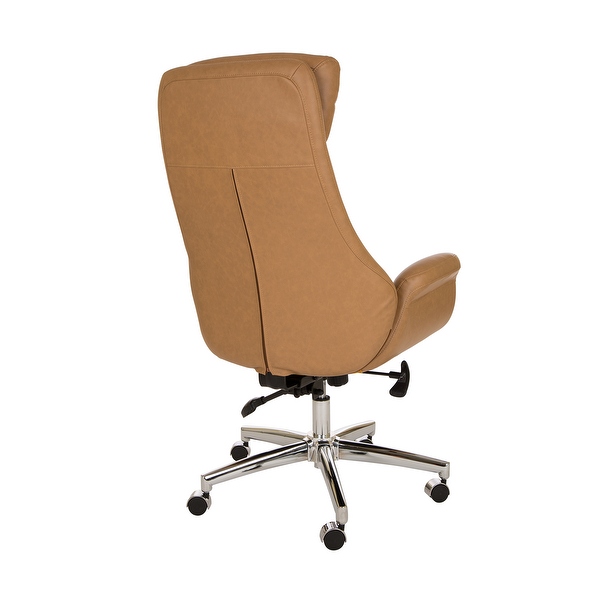 Glitzhome Modern High Back Adjustable Swivel Office Chair Glitzhome Modern High Back Adjustable Swivel Office Chair