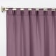 preview thumbnail 16 of 198, Superior Solid Machine Washable Room Darkening Curtains with Back Tabs, Set of 2