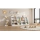 preview thumbnail 5 of 43, Toy Storage Organizer Cabinet Kids Bookshelf Children Bookcase Toddler Baby Sling Book Rack Shelf