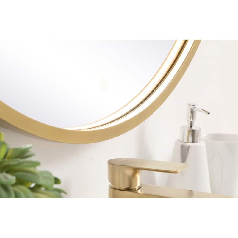 Indigo Home 36 inch LED mirror with adjustable color temperature