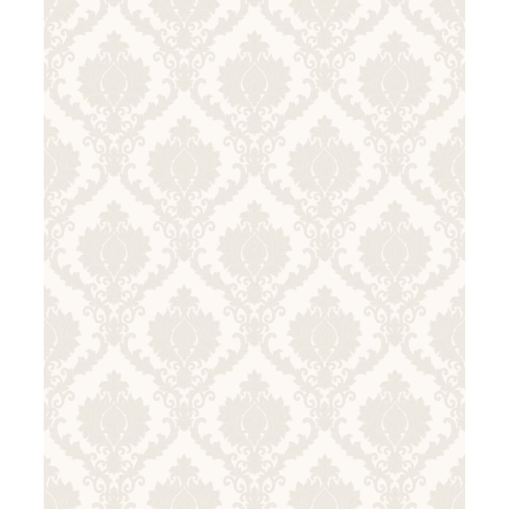 Galerie Wallcoverings Classic Italian Collection Embossed Italian Damask Vinyl on Non-woven Matte Wallpaper Roll