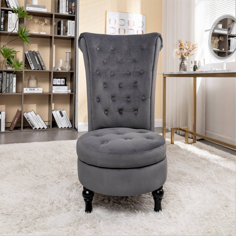 Gosser 20" Wide Velvet Vanity Chair