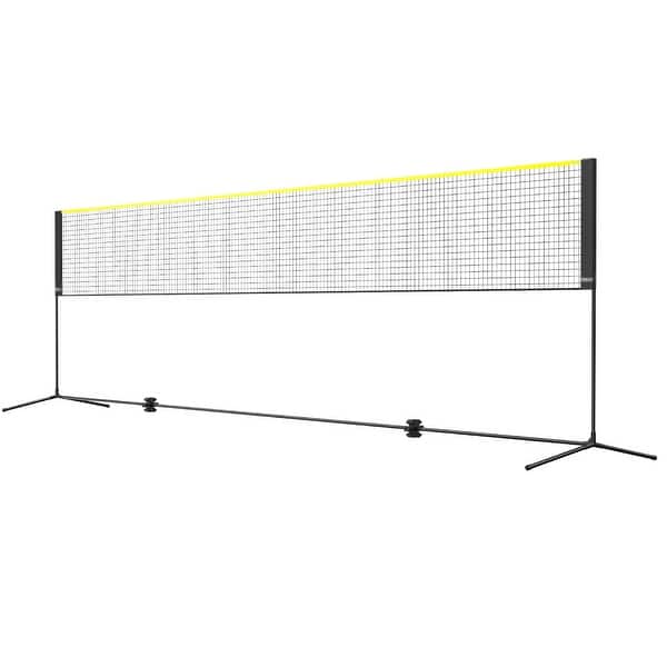 slide 2 of 12, 20ft Adjustable Volleyball Net for Badminton, Tennis, and Pickleball