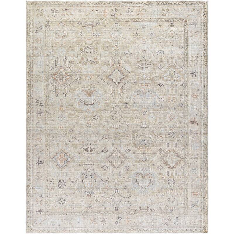 Livabliss Marlene Transitional Medallion Area Rug