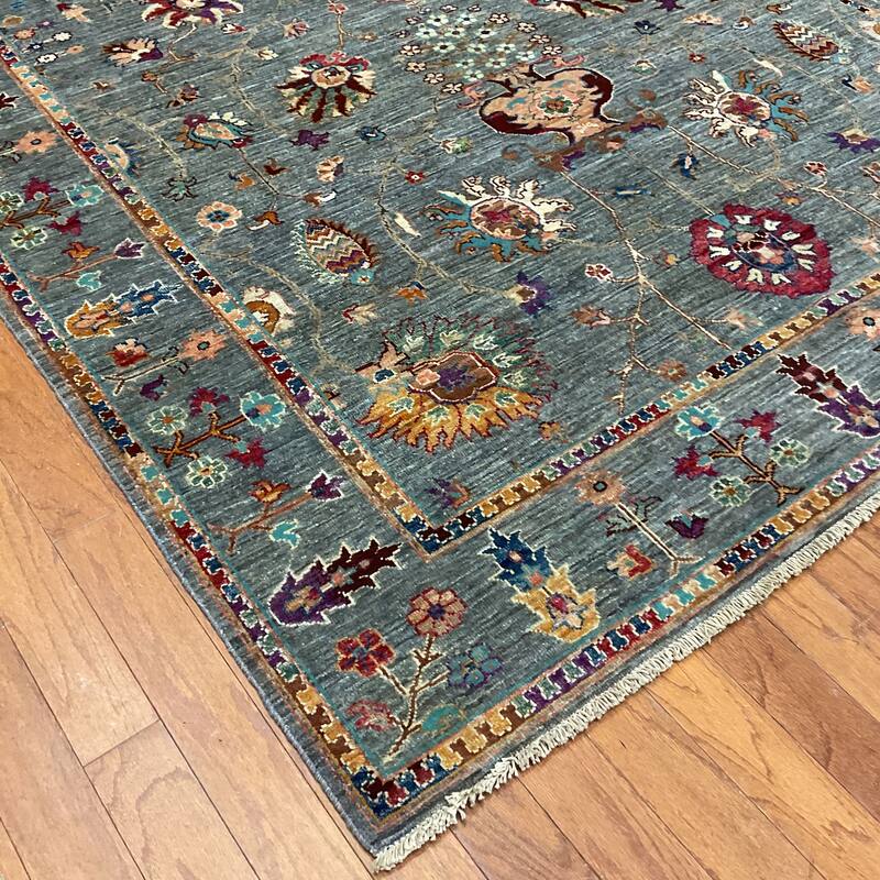 HERAT ORIENTAL Handmade Afghan Mogul Design Wool Rug - 5'9" x8'