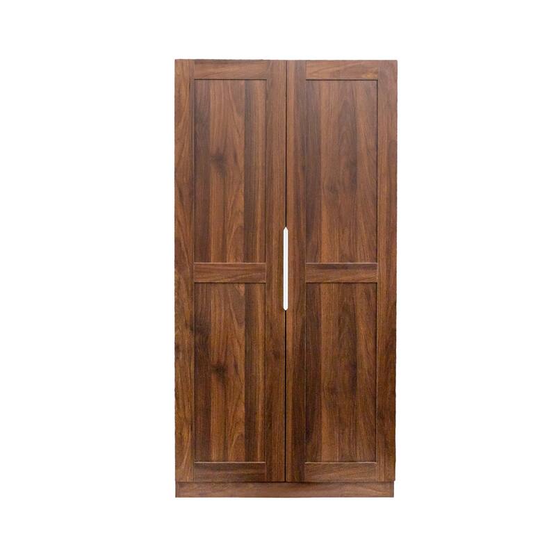 Double Door Pantry Cabinet, Freestanding Buffet Cupboards Sideboard w/ Shelves, Kitchen Pantry Storage Cabinet for Dinning Room