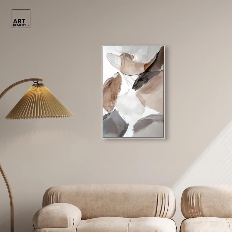 Sedimentary Hues I Canvas by Art Remedy