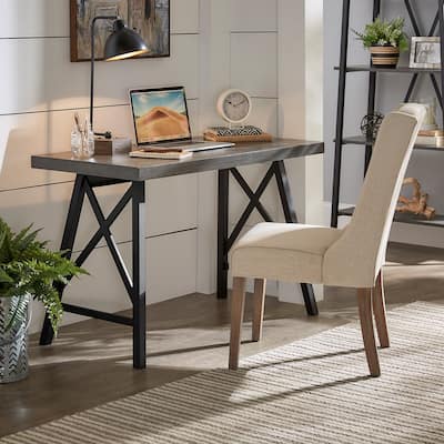 Bryson Rustic X-Base Desk by iNSPIRE Q Classic