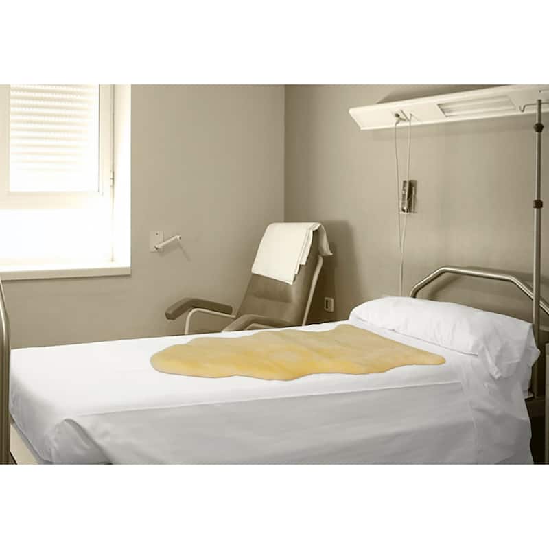 2' X 4' Medical Grade Sheepskin Throw Blanket
