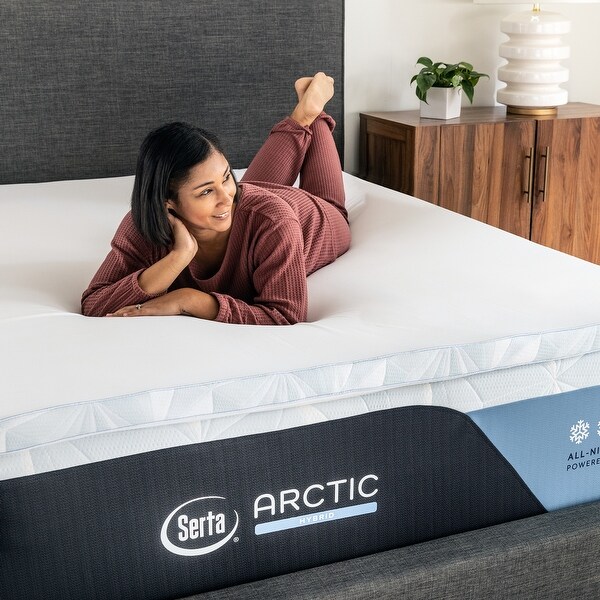 Serta Arctic 30x Cooling 2-Inch Memory Foam Mattress Topper