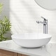preview thumbnail 40 of 97, KRAUS Indy Single Handle Vessel Bathroom Faucet with Pop Up Drain