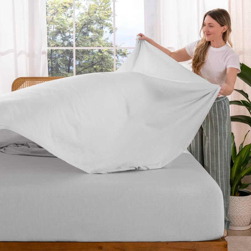 Bare Home Organic Cotton Jersey Sheet Set
