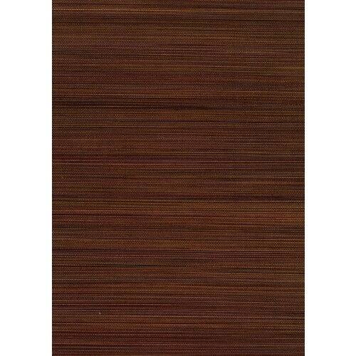 Shop Brewster 63 54718 Xue Fang Dark Brown Grasscloth Wallpaper Overstock 13163286