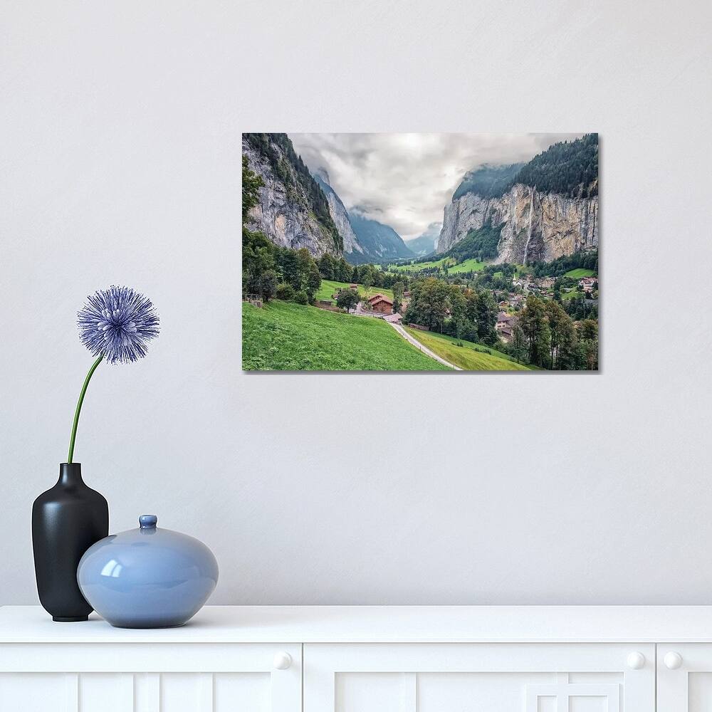 iCanvas "Swiss Valley" by Manjik Pictures Canvas Print