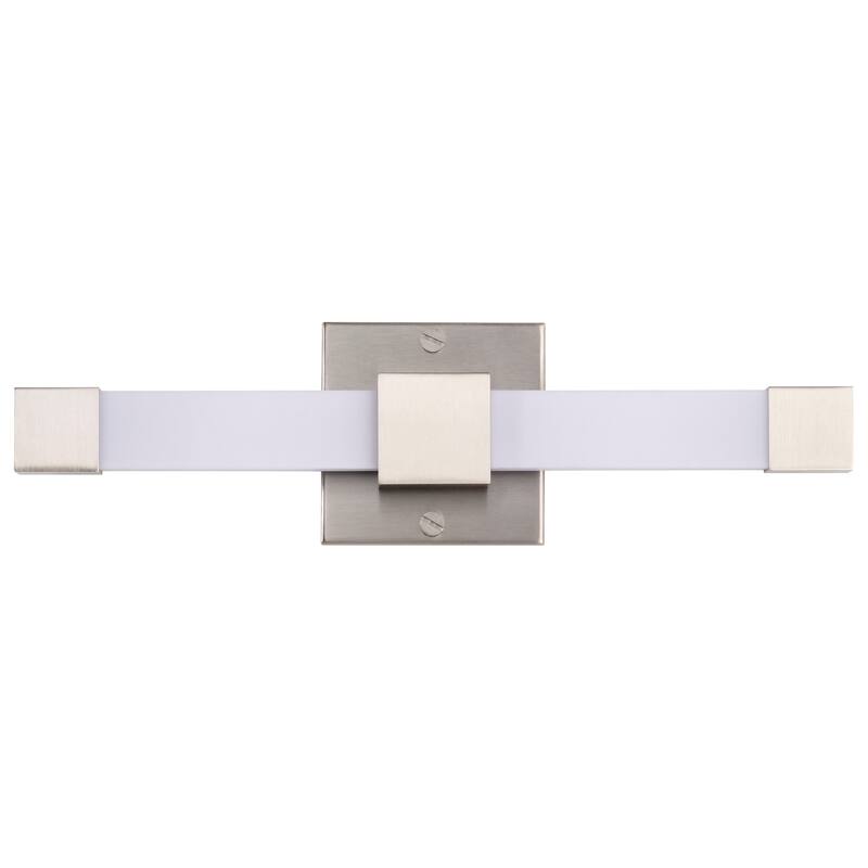 Brightwyn 16 Inch LED Vanity Brushed Nickel Finish - Brushed Nickel