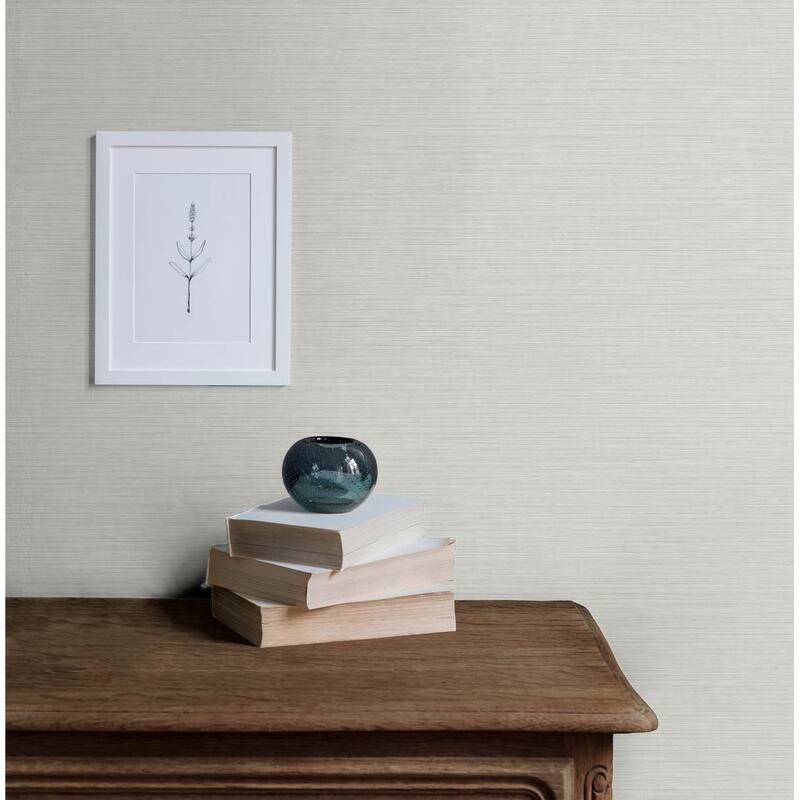 Seabrook Designs Silk Embossed Vinyl Unpasted Wallpaper