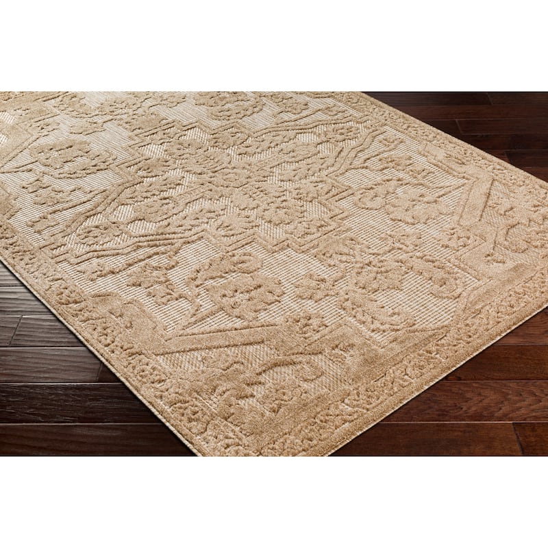 Livabliss San Diego Indoor/ Outdoor Medallion Area Rug