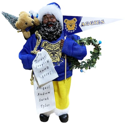 12" North Carolina A&T Proud Santa