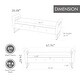 preview thumbnail 10 of 8, 67.9"W Oversized Storage Bench,Upholstered Bedroom Bench with Armrest