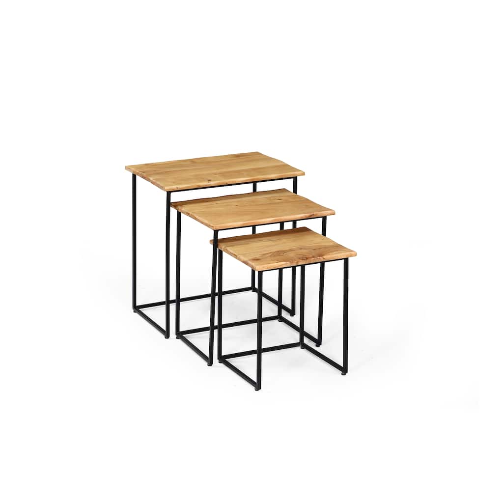 Avinash 3pc Set Nest Table - 23H x 22W x 15D