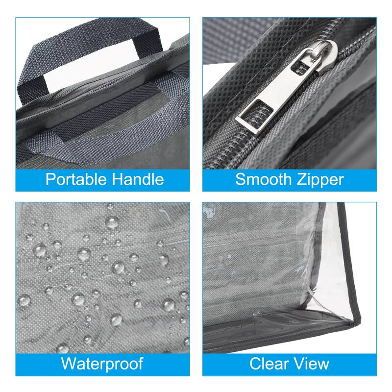 Handbag Dust Bags, Purse Storage Organizer PVC Dustproof Handbag Cover
