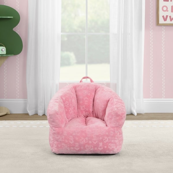 slide 2 of 19, Serta Kids Plush Barrel Chair