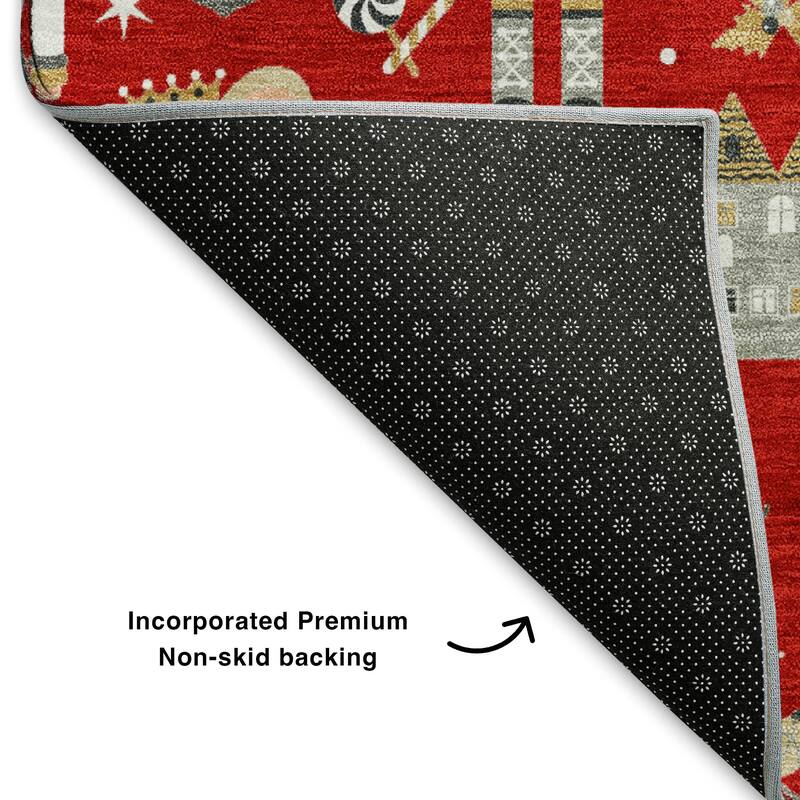 Premium Washable Super Soft Winter Story Mayfield Rug